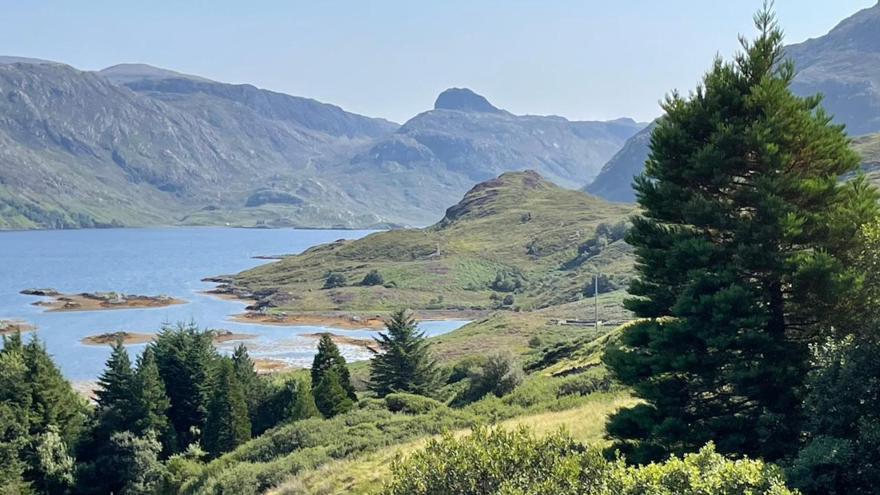 Beautiful Cottage In A Wonderful Highland Setting Drumbeg ภายนอก รูปภาพ